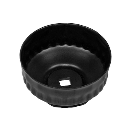 K-Tool International Cap Filter Wrench, 74-76mm, 15 Flute KTI-73614